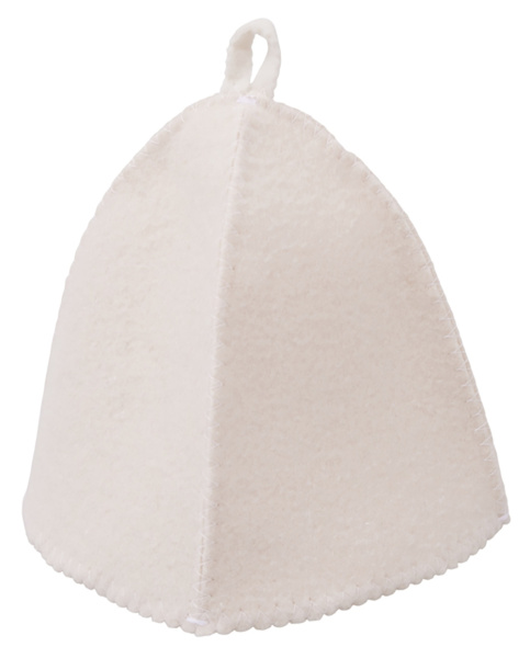Банный набор из шапки и рукавицы «Renew», Цвет белый