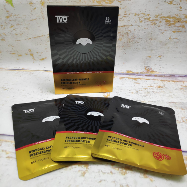 Гидрогелевый патч от морщин для области лба и переносицы TVO Hydrogel Anti-wrinkle Forehead Patch ,10g
