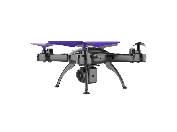 Радиоуправляемый квадрокоптер «FALCON X FPV», Цвет черный/фиолетовый