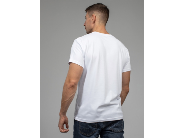 Футболка для сублимации «Evolution» унисекс, Размер XS, Цвет белый