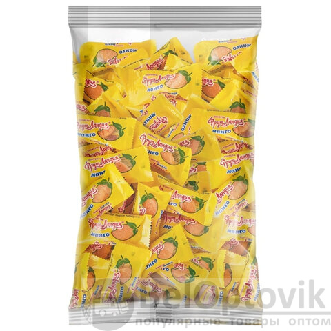 Конфеты СЛАВЯНКА "Фрутландия" в форме долек, со вкусом сочного манго, 1000 г, 12377