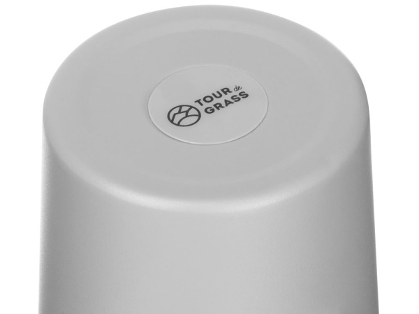 Стальная кружка с двойными стенками и порошковым покрытием «Tibet», Цвет серый