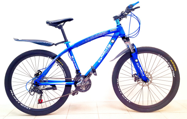 Велосипед BMW на спицах