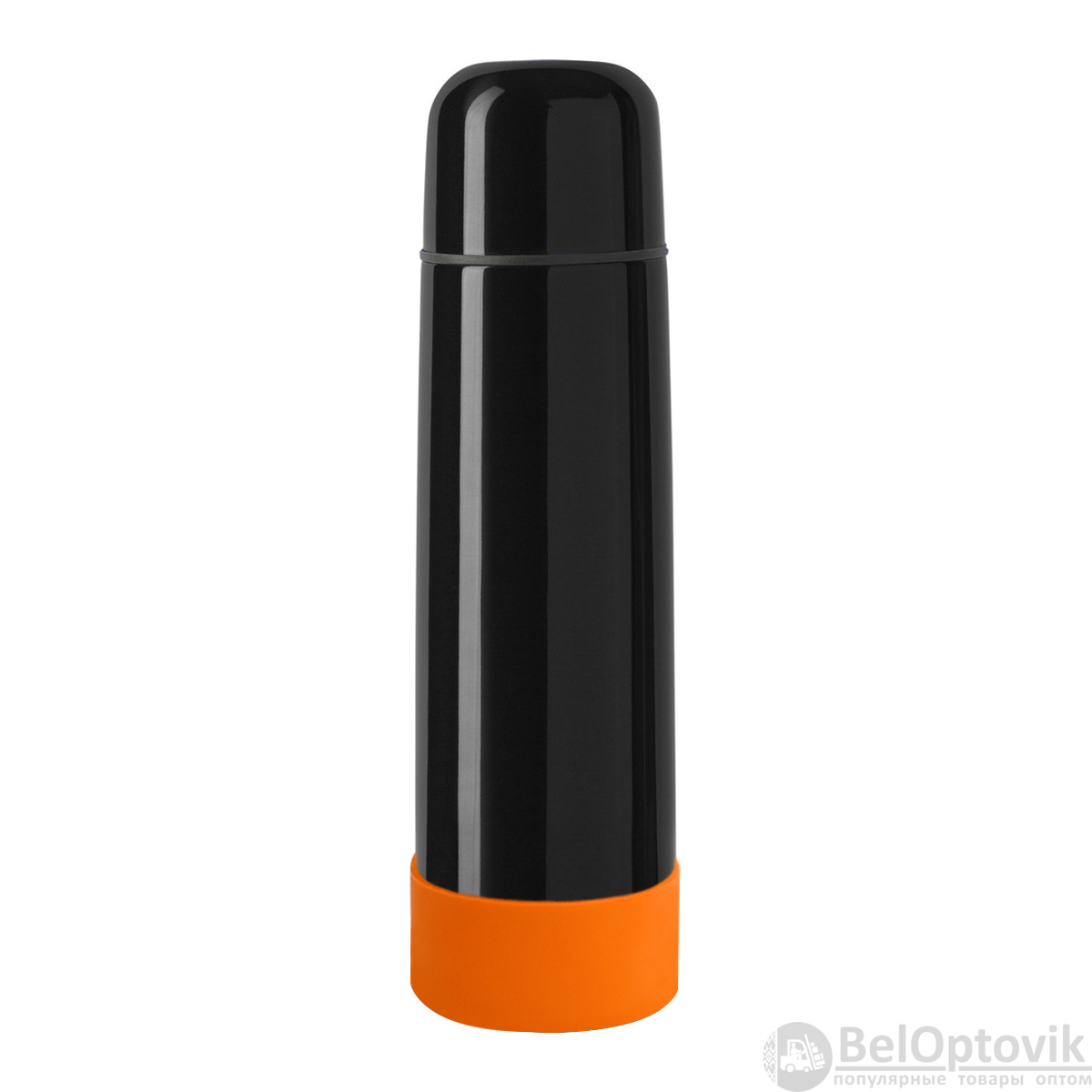 Термос Picnic Bright To Go, чёрный/оранжевый