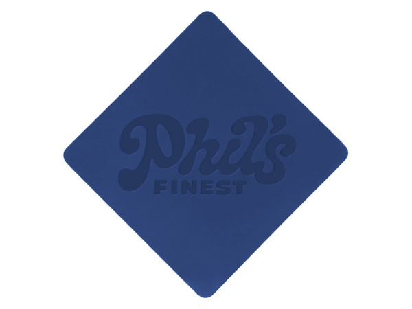 Патч «Ромб», soft-touch, Цвет синий