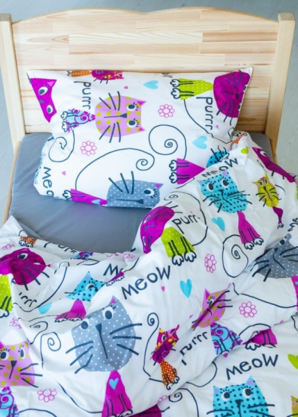 Детское постельное белье "Baby Classic" 1.5 спальное. Поплин 100% (под.153х215, прост.160х240, нав.70х70)